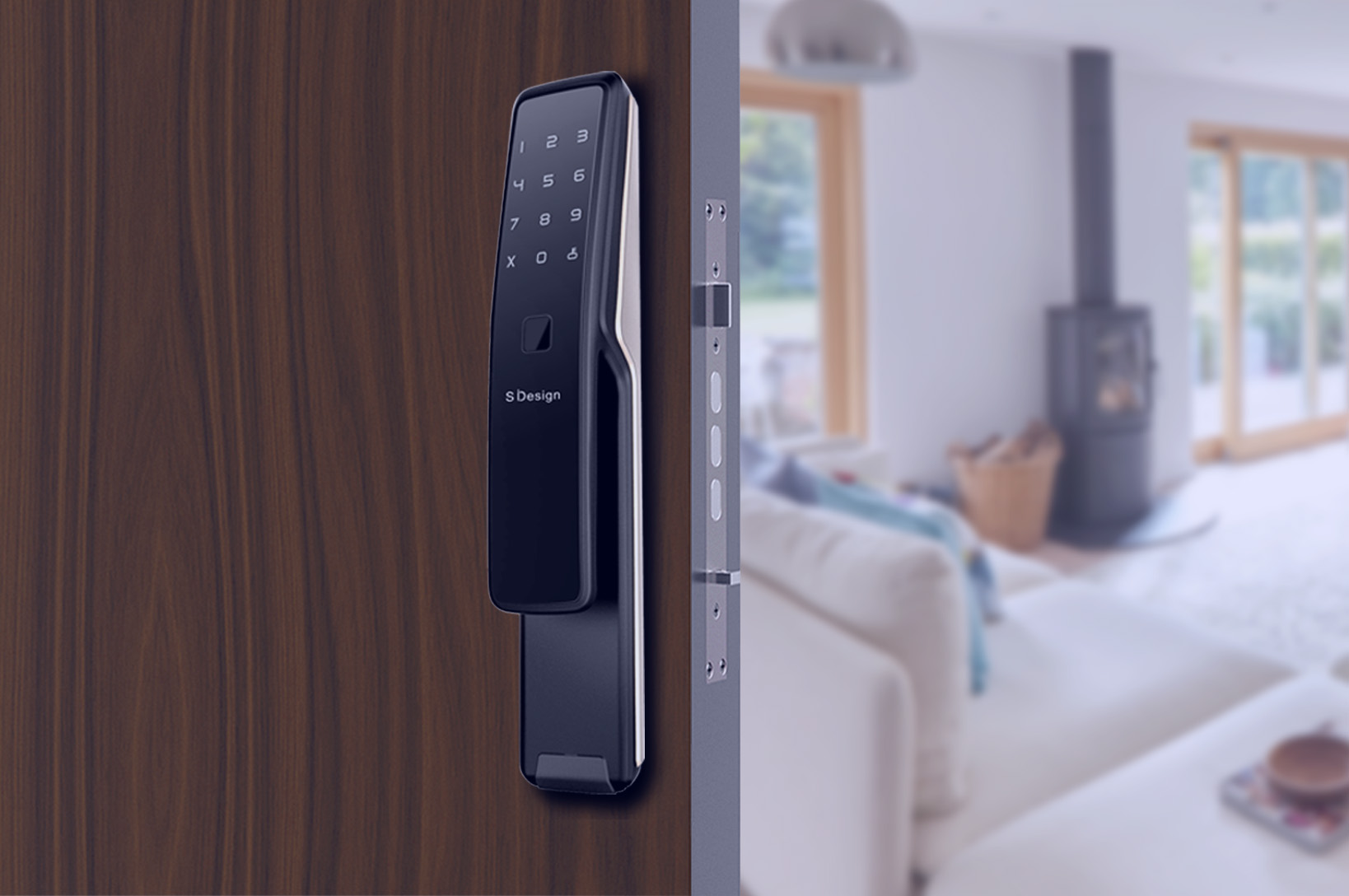 Smart Door Lock 智能门锁设计/外观设计/结构设计